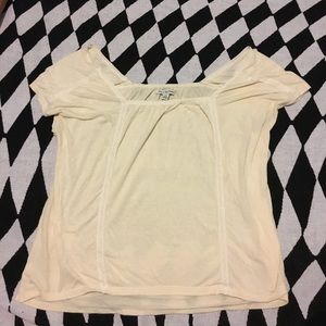 White AEO blouse